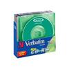 CD-RW VERBATIM  con custodia slim 700mb, 80min, 12x. 